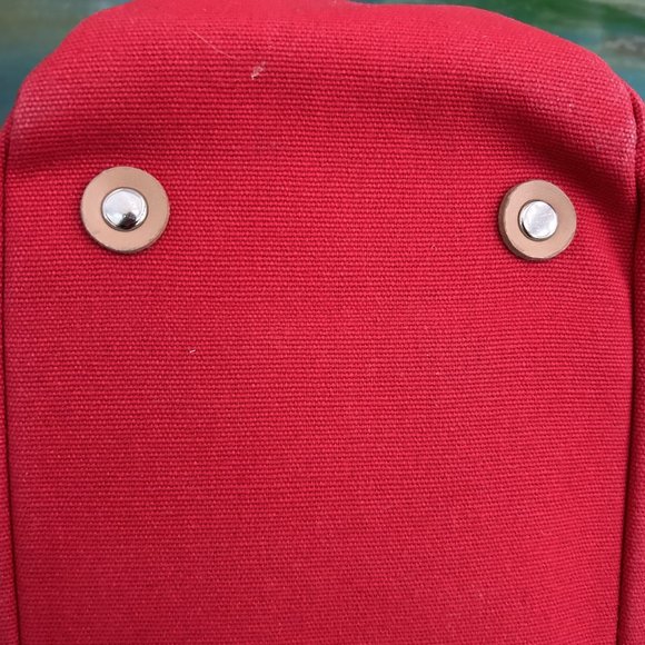 Red Purse Naturalizer Y2K Summer Purse /Boho Handbag / Beach Bag/ Red , … - Picture 8 of 13